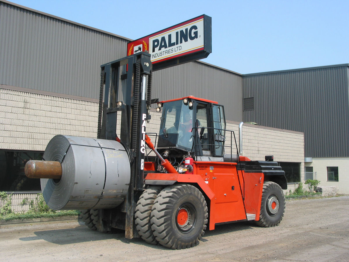 Forklift Trucks 40 Ton Forklifts 60 Ton Forklifts Forklift Manufacturer Paling Transporter Ltd